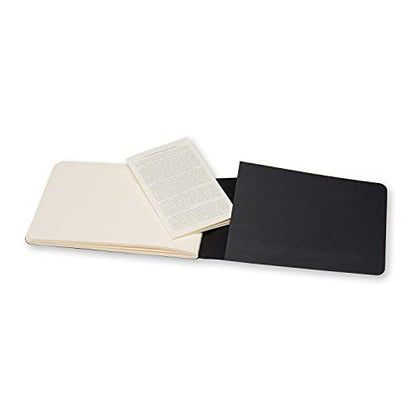 Moleskine Art Sketch Album, Soft Cover, Pocket (3.5" x 5.5") Plain/Blank, Black, 72 Pages