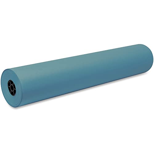 Riverside Paper Decorol Flame Retardant Colored Paper Rolls, 36in. x 1000ft., Sky Blue