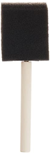 Woodstock D2031 Foam Brush with Wooden Handles, 24-Piece