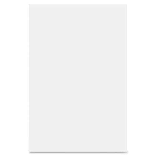 Riverside 3D Construction Paper, White, 12" x 18", 50 Sheets