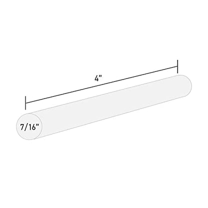 Surebonder "Clear Stik" Hot Glue Sticks for All Temperatures - Full Size 4" L, 7/16" D - 20 Pack - All Purpose, Made in USA (DT-20)