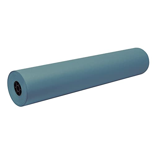 Riverside Paper Decorol Flame Retardant Colored Paper Rolls, 36in. x 1000ft., Sky Blue