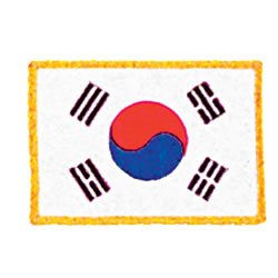 Tiger Claw Patch - Korean Flag