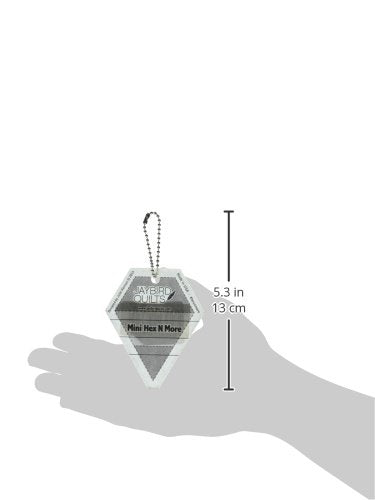 Jaybird Mini Hex N More Keychain Ruler