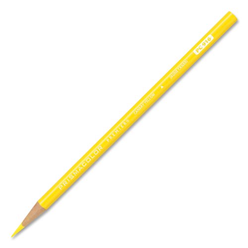 Prismacolor Premier Soft Core Colored Pencil, Canary Yellow, 1-Count