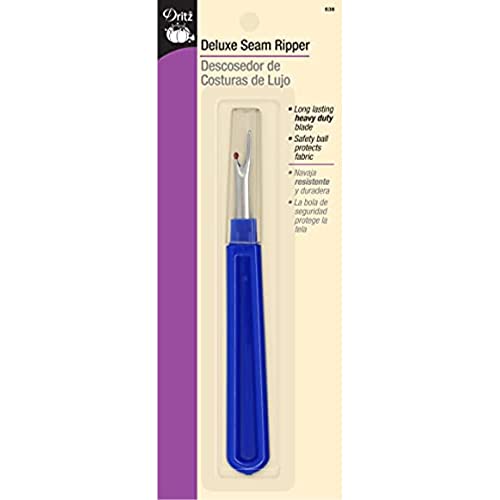 Dritz 638 Deluxe Seam Ripper, Blue