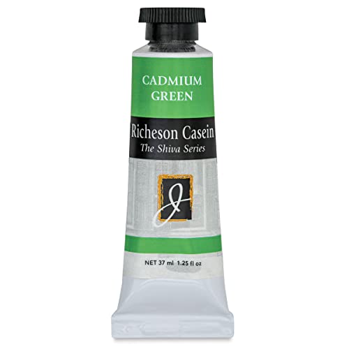 Jack Richeson 120524 Artist Casein Colors, Cadmium Green