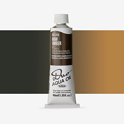 Holbein Duo Aqua Oil Raw Umber (A) 40ml