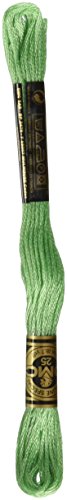 DMC 117-954 6 Strand Embroidery Cotton Floss, Nile Green, 8.7-Yard