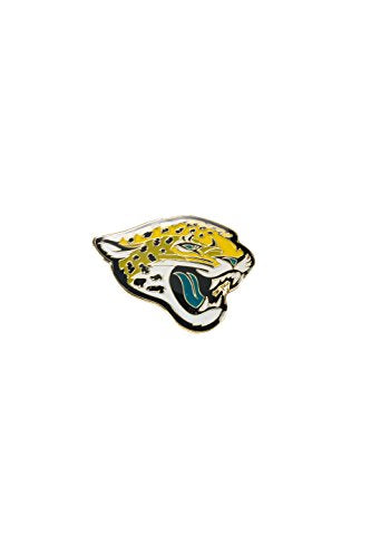 Aminco NFL Jacksonville Jaguars Team Logo Pin, team color