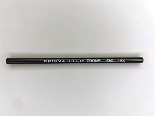 Prismacolor Ebony Graphite Drawing Pencils, Black, Adult Coloring, Box Of 12