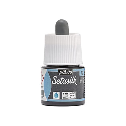 PEBEO Setasilk Silk Painting 45-Milliliter Bottle, Ebony