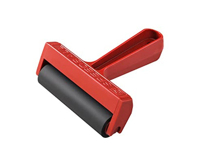 Speedball Pop-In Hard Rubber Brayer, 4-Inch