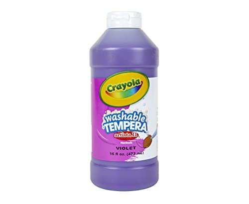 Crayola Artista II Washable Tempera Paint 16oz Purple/Violet