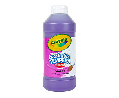 Crayola Artista II Washable Tempera Paint 16oz Purple/Violet