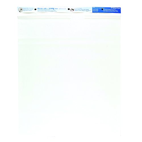 AVERY National Write On-Cling On Easel Pad, Unruled, 27 x 34, White, 35 Sheets