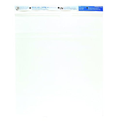 AVERY National Write On-Cling On Easel Pad, Unruled, 27 x 34, White, 35 Sheets