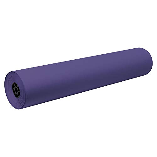 Riverside Paper Decorol Flame Retardant Colored Paper Rolls, 36in. x 1000ft., Purple