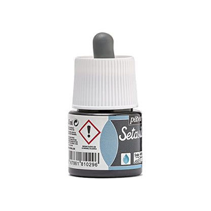 PEBEO Setasilk Silk Painting 45-Milliliter Bottle, Ebony