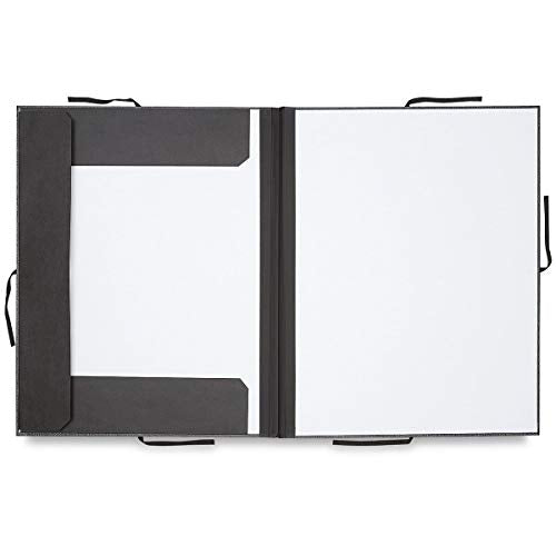 Cachet Deluxe Portfolio Without Flaps - 23" x 31", Black