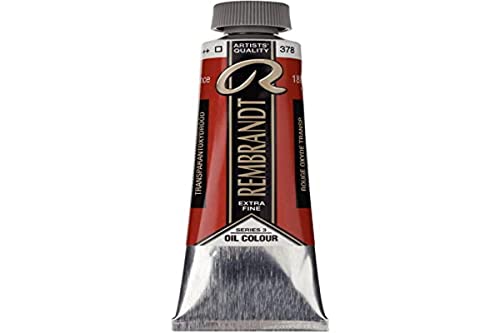 REMBRANDT Paint Oil TRAN OX RD, Transparent Oxide Red, One Size