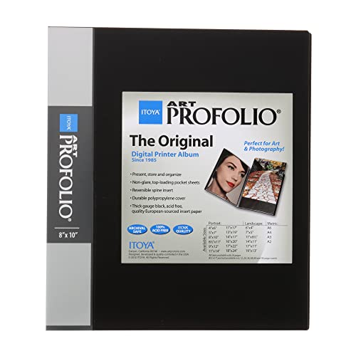 Itoya Art Profolio Storage/Display Book 8 in. x 10 in. 24