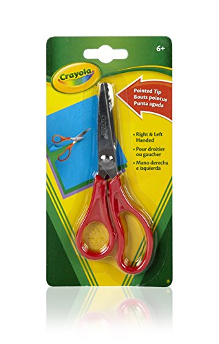 Crayola "Pointed Tip" Scissors (Colors May Vary)