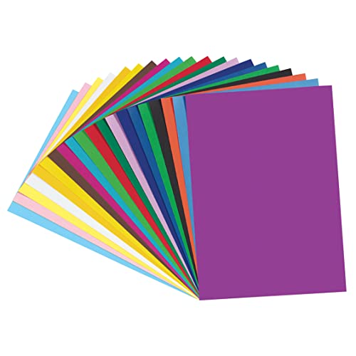 Creativity Street Craft Paper P0057510, 20 Assorted Colors, 18" x 24", 60 Sheets