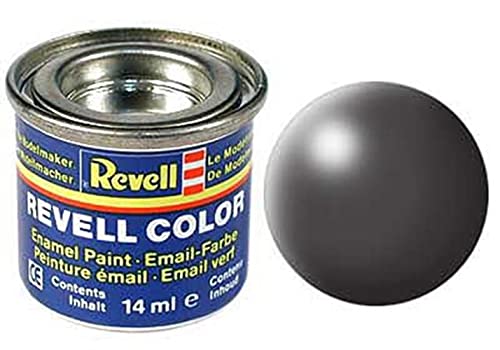 Revell Enamels 14ml Dark Grey Silk Paint