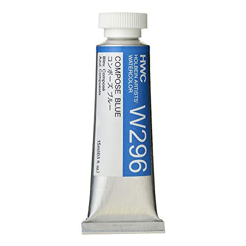 Holbein Artist's Watercolor 15ml Tube (Compose Blue) W296