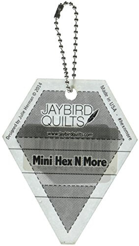 Jaybird Mini Hex N More Keychain Ruler