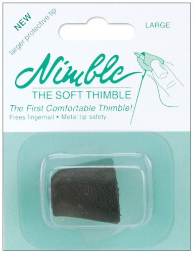 The Nimble Thimble Company Leather Thimble Size Large