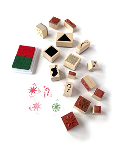 Princeton Architectural Press Jingle Stamps: 22 Stamps + 2 Ink Pads