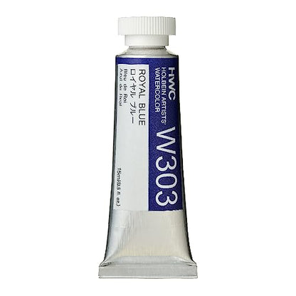 Holbein Artist's Watercolor 15ml Tube (Royal Blue) W303