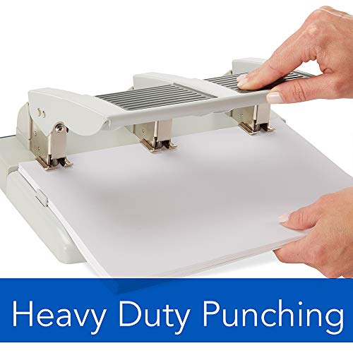 Swingline 3 Hole Punch, Heavy Duty Hole Puncher, 75 Sheet Punch Capacity (74550)