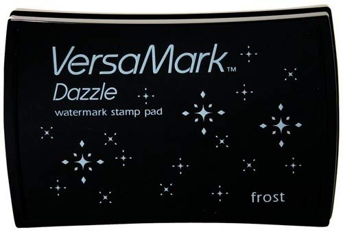 Tsukineko VersaMark Dazzle Pigment Inkpad, Frost-Clear Shimmer