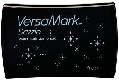 Tsukineko VersaMark Dazzle Pigment Inkpad, Frost-Clear Shimmer