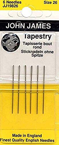 Colonial Needle Tapestry Hand Needles-Size 26 6/Pkg