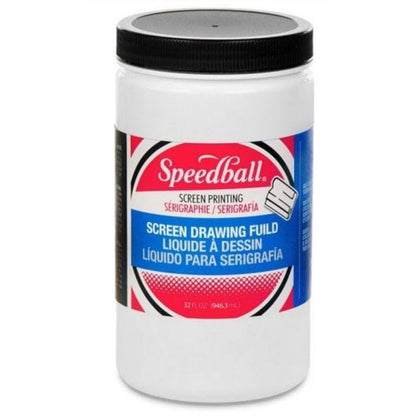 Speedball Non-Toxic Water Soluble Screen Drawing Fluid, Quart