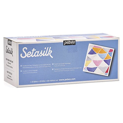 PEBEO PE269000 Discovery Silk Paint Set 45ml 10/Pkg-Setasilk, 1.5 Fl Oz (Pack of 10)