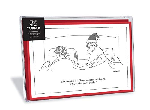 Nelson Line The New Yorker Cartoon Know When You're Awake Holiday Cards (Box of 8)