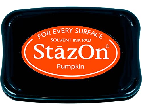 Tsukineko, StazOn, Full Size Ink Pad, Pumpkin