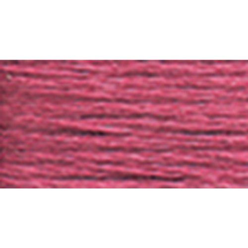 DMC 117-3687 Mouline Stranded Cotton Six Strand Embroidery Floss Thread, Mauve, 8.7-Yard