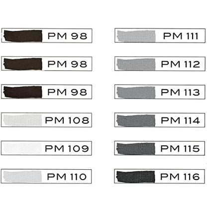 Prismacolor 3622 Premier Double-Ended Art Markers, Fine and Chisel Tip, Cool Grey, 12-Count