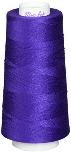 American & Efird Maxi-Lock Cone Thread 3000 Yards-Purple