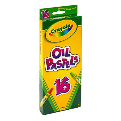 Crayola Oil Pastels, Assorted Colors, 16 Count