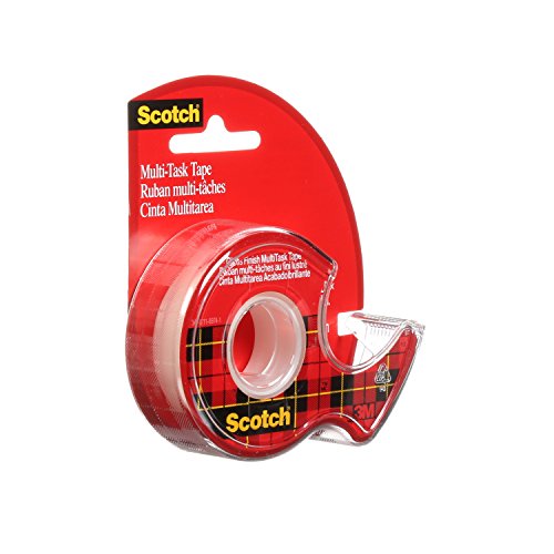 Scotch MultiTask Tape, Standard Width, Engineered for Office and Home Use, Photo-Safe, 3/4 x 650 Inches (25)