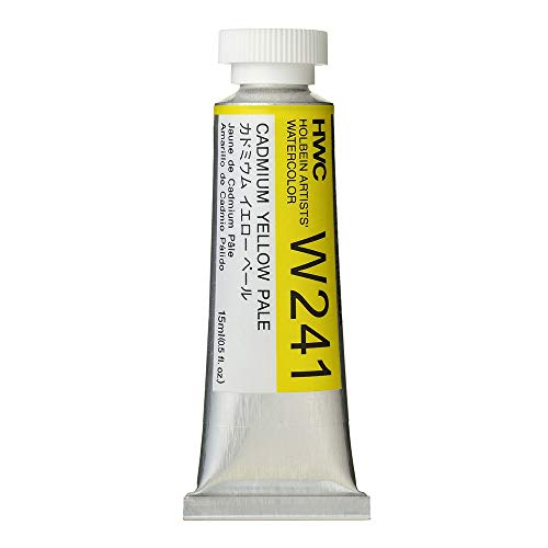 Holbein Artist's Watercolor 15ml Tube (Cadmium Yellow Pale) W241