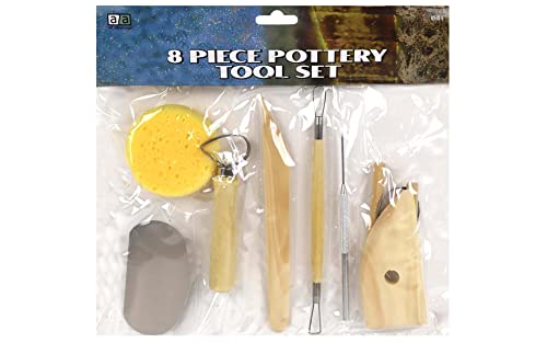 Art Advantage Pottery Tool Set 8pc