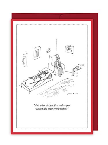 Nelson Line The New Yorker NYX068B Cartoon Other Precipitation Holiday Cards (Box of 8)